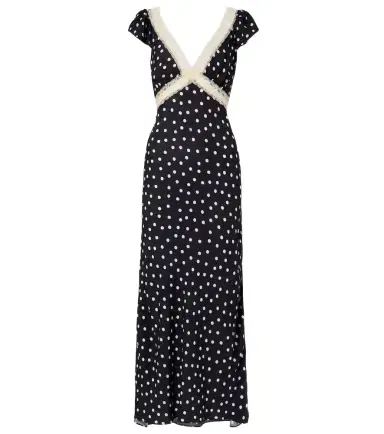Rixo Iggy polka-dot maxi dress | Thumbnail 1 Rixo Iggy polka-dot maxi dress | Thumbnail 1