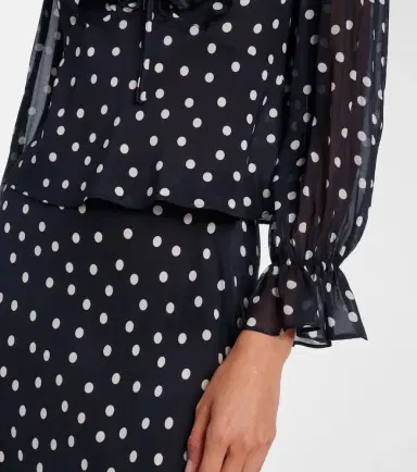 Rixo Lasca polka-dot silk top | Thumbnail 5 Rixo Lasca polka-dot silk top | Thumbnail 5