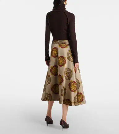 La DoubleJ Milano printed jacquard midi skirt | Thumbnail 5 La DoubleJ Milano printed jacquard midi skirt | Thumbnail 5