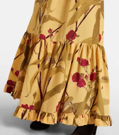 La DoubleJ Visconti silk crêpe de chine maxi dress | Thumbnail 5 La DoubleJ Visconti silk crêpe de chine maxi dress | Thumbnail 5