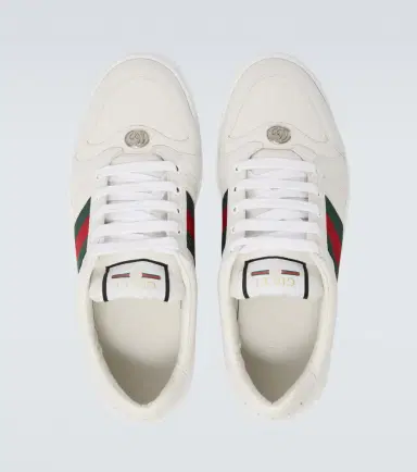Gucci Screener debossed leather sneakers | Thumbnail 2 Gucci Screener debossed leather sneakers | Thumbnail 2