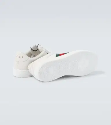 Gucci Screener debossed leather sneakers | Thumbnail 3 Gucci Screener debossed leather sneakers | Thumbnail 3