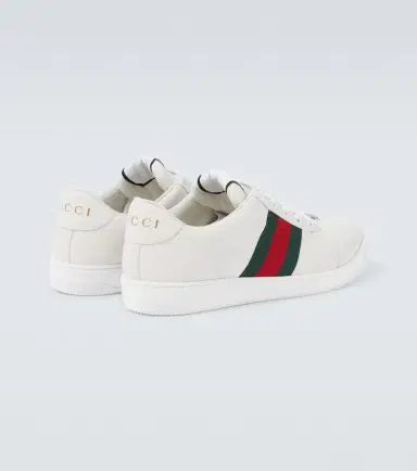 Gucci Screener debossed leather sneakers | Thumbnail 4 Gucci Screener debossed leather sneakers | Thumbnail 4