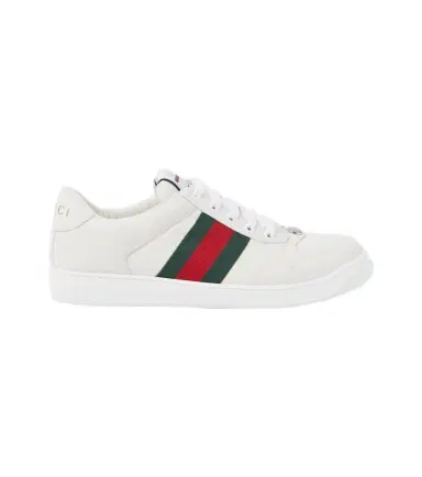 Gucci Screener debossed leather sneakers | Thumbnail 1 Gucci Screener debossed leather sneakers | Thumbnail 1