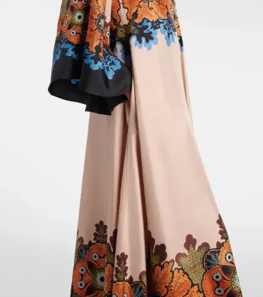 La DoubleJ Magnifico floral silk maxi dress | Thumbnail 6 La DoubleJ Magnifico floral silk maxi dress | Thumbnail 6