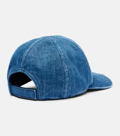 Miu Miu Logo denim baseball cap | Thumbnail 2 Miu Miu Logo denim baseball cap | Thumbnail 2