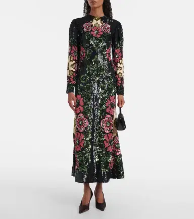 La DoubleJ Clingy Swing sequined maxi dress | Thumbnail 2 La DoubleJ Clingy Swing sequined maxi dress | Thumbnail 2