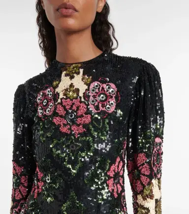 La DoubleJ Clingy Swing sequined maxi dress | Thumbnail 3 La DoubleJ Clingy Swing sequined maxi dress | Thumbnail 3