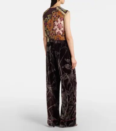 La DoubleJ Floral satin pajama pants | Thumbnail 4 La DoubleJ Floral satin pajama pants | Thumbnail 4