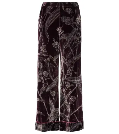 La DoubleJ Floral satin pajama pants | Thumbnail 1 La DoubleJ Floral satin pajama pants | Thumbnail 1