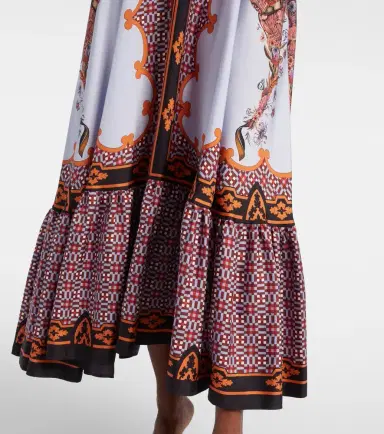 La DoubleJ San Pietro printed silk maxi dress | Thumbnail 4 La DoubleJ San Pietro printed silk maxi dress | Thumbnail 4