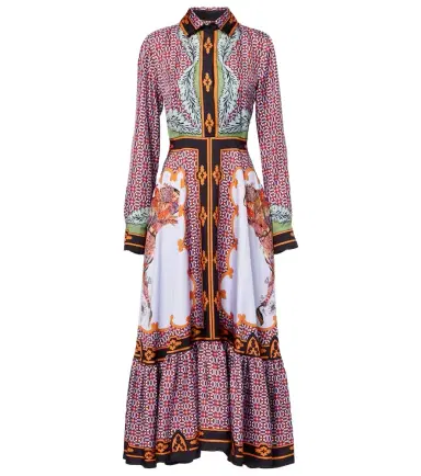 La DoubleJ San Pietro printed silk maxi dress | Thumbnail 1 La DoubleJ San Pietro printed silk maxi dress | Thumbnail 1
