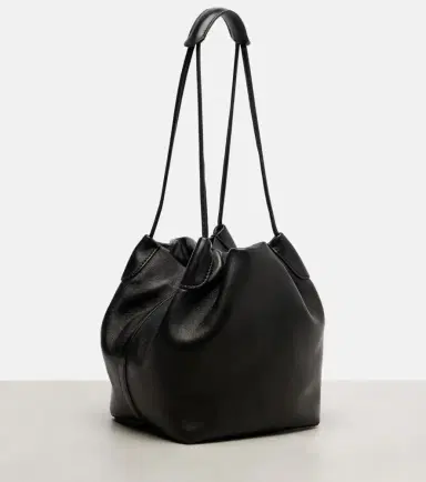 Loro Piana Bale Softy Small leather bucket bag | Thumbnail 4 Loro Piana Bale Softy Small leather bucket bag | Thumbnail 4