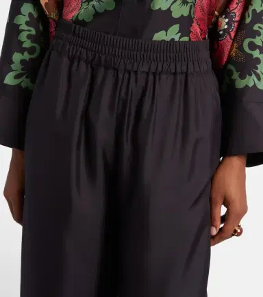 La DoubleJ Printed silk twill palazzo pants | Thumbnail 5 La DoubleJ Printed silk twill palazzo pants | Thumbnail 5