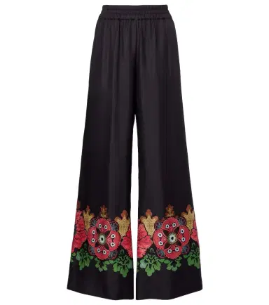 La DoubleJ Printed silk twill palazzo pants | Thumbnail 1 La DoubleJ Printed silk twill palazzo pants | Thumbnail 1