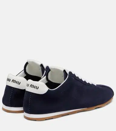 Miu Miu Plume suede sneakers | Thumbnail 3 Miu Miu Plume suede sneakers | Thumbnail 3