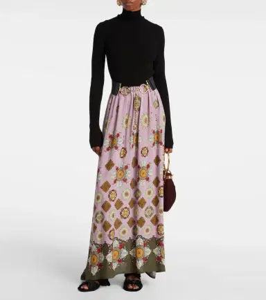 La DoubleJ Lunaria Foulard printed maxi dress | Thumbnail 2 La DoubleJ Lunaria Foulard printed maxi dress | Thumbnail 2