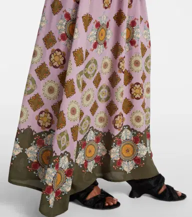 La DoubleJ Lunaria Foulard printed maxi dress | Thumbnail 4 La DoubleJ Lunaria Foulard printed maxi dress | Thumbnail 4