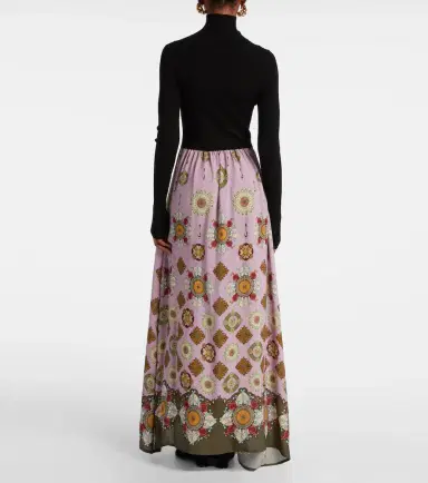 La DoubleJ Lunaria Foulard printed maxi dress | Thumbnail 5 La DoubleJ Lunaria Foulard printed maxi dress | Thumbnail 5