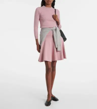 Extreme Cashmere N°379 Girl cashmere-blend miniskirt | Thumbnail 3 Extreme Cashmere N°379 Girl cashmere-blend miniskirt | Thumbnail 3
