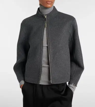Extreme Cashmere Motor wool and cashmere bomber jacket | Thumbnail 2 Extreme Cashmere Motor wool and cashmere bomber jacket | Thumbnail 2
