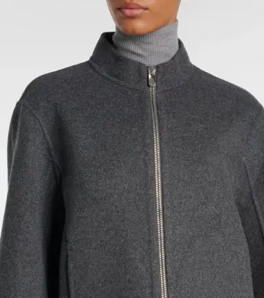 Extreme Cashmere Motor wool and cashmere bomber jacket | Thumbnail 4 Extreme Cashmere Motor wool and cashmere bomber jacket | Thumbnail 4