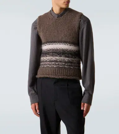 Our Legacy Pleaser striped wool and mohair sweater vest | Thumbnail 4 Our Legacy Pleaser striped wool and mohair sweater vest | Thumbnail 4