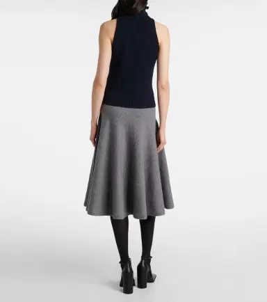 Alaia Alaïa Wool and silk-blend turtleneck top | Thumbnail 4 Alaia Alaïa Wool and silk-blend turtleneck top | Thumbnail 4