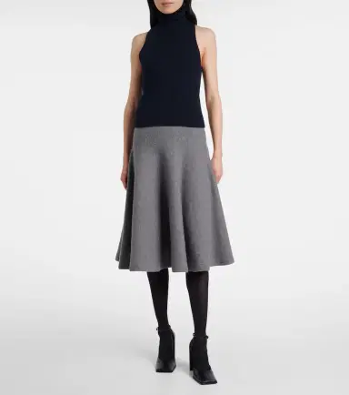 Alaia Alaïa Wool and silk-blend turtleneck top | Thumbnail 5 Alaia Alaïa Wool and silk-blend turtleneck top | Thumbnail 5