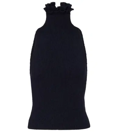 Alaia Alaïa Wool and silk-blend turtleneck top | Thumbnail 1 Alaia Alaïa Wool and silk-blend turtleneck top | Thumbnail 1