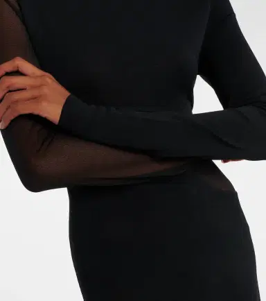 Alaia Alaïa Knitted sheer gown | Thumbnail 5 Alaia Alaïa Knitted sheer gown | Thumbnail 5