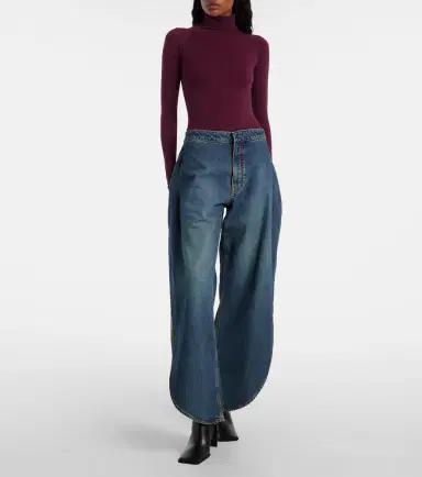 Alaïa Alaïa Second skin bodysuit | Thumbnail 2 Alaïa Alaïa Second skin bodysuit | Thumbnail 2