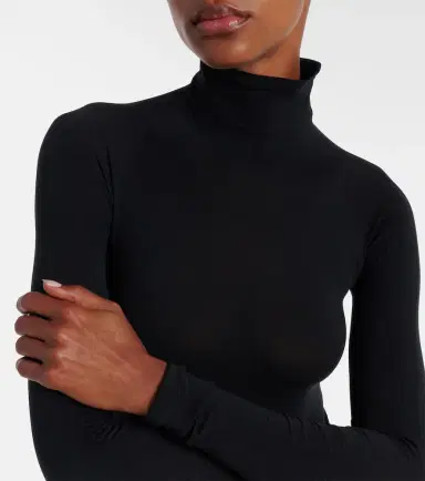 Alaïa Alaïa Second-skin bodysuit | Thumbnail 4 Alaïa Alaïa Second-skin bodysuit | Thumbnail 4