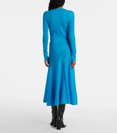 Alaia Alaïa Circle mohair and wool-blend midi skirt | Thumbnail 5 Alaia Alaïa Circle mohair and wool-blend midi skirt | Thumbnail 5