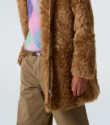 ERL Hooded shearling coat | Thumbnail 3 ERL Hooded shearling coat | Thumbnail 3