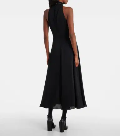 Alaïa Alaïa Flower halterneck midi dresss | Thumbnail 3 Alaïa Alaïa Flower halterneck midi dresss | Thumbnail 3