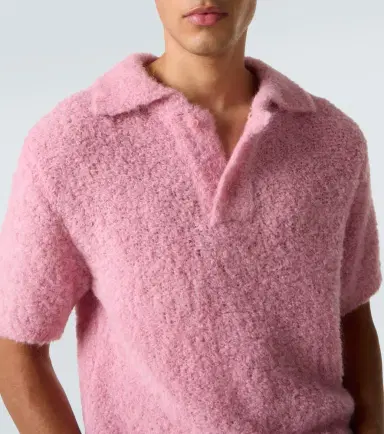 ERL Alpaca-blend polo sweater | Thumbnail 5 ERL Alpaca-blend polo sweater | Thumbnail 5