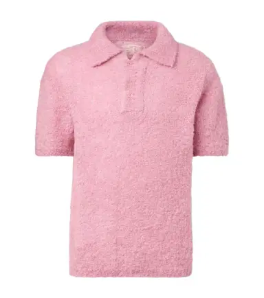 ERL Alpaca-blend polo sweater | Thumbnail 1 ERL Alpaca-blend polo sweater | Thumbnail 1