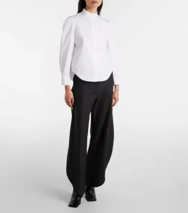Alaïa Alaïa Cotton poplin shirt | Thumbnail 4 Alaïa Alaïa Cotton poplin shirt | Thumbnail 4