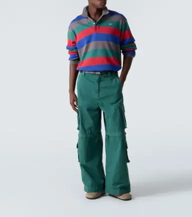 ERL High-rise cotton cargo pants | Thumbnail 2 ERL High-rise cotton cargo pants | Thumbnail 2