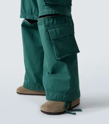 ERL High-rise cotton cargo pants | Thumbnail 3 ERL High-rise cotton cargo pants | Thumbnail 3