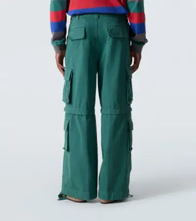 ERL High-rise cotton cargo pants | Thumbnail 5 ERL High-rise cotton cargo pants | Thumbnail 5