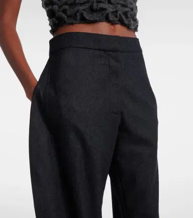 Alaïa Alaïa Wool barrel-leg pants | Thumbnail 6 Alaïa Alaïa Wool barrel-leg pants | Thumbnail 6
