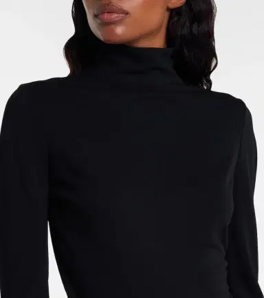 Alaïa Alaïa Open-back jersey bodysuit | Thumbnail 2 Alaïa Alaïa Open-back jersey bodysuit | Thumbnail 2