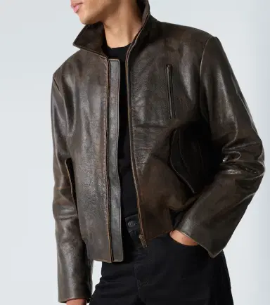The Row Akia leather jacket | Thumbnail 2 The Row Akia leather jacket | Thumbnail 2