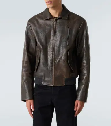 The Row Akia leather jacket | Thumbnail 4 The Row Akia leather jacket | Thumbnail 4