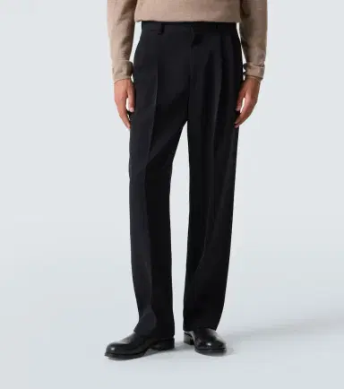 The Row Zev virgin wool straight pants | Thumbnail 3 The Row Zev virgin wool straight pants | Thumbnail 3