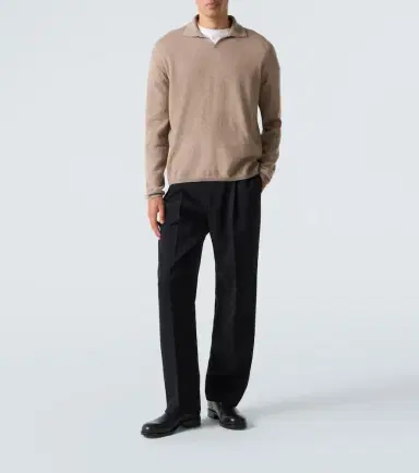 The Row Zev virgin wool straight pants | Thumbnail 4 The Row Zev virgin wool straight pants | Thumbnail 4