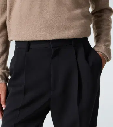 The Row Zev virgin wool straight pants | Thumbnail 5 The Row Zev virgin wool straight pants | Thumbnail 5