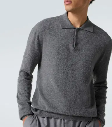 The Row Almot cotton polo sweater | Thumbnail 4 The Row Almot cotton polo sweater | Thumbnail 4